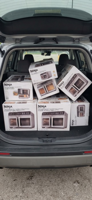 Ninja French Door 8-in-1 countertop ovens, Walmart clearance haul